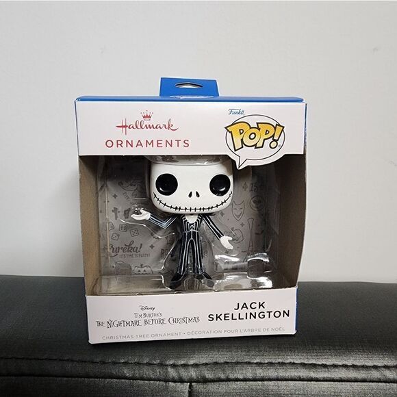 Hallmark Jack Skellington Funko Pop Nightmare Gift Keepsake Ornament 2022 - Picture 1 of 3